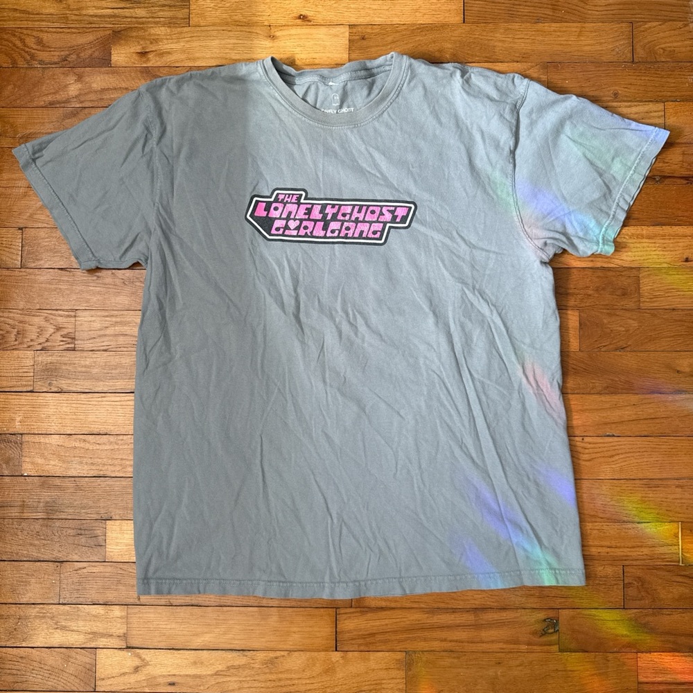 Lonely Ghost Gray Girl Gang Graphic Tshirt